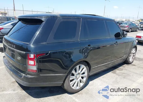 2014 Land Rover Range Rover 5.0L V8 Supercharged z USA, uszkodzony, nr VIN SALGS3TF0EA163607